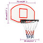 Basketplatta Vit 71X45X2 Cm Polyeten