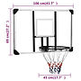 Basketkorg Transparent 106X69X3 Cm Polykarbonat