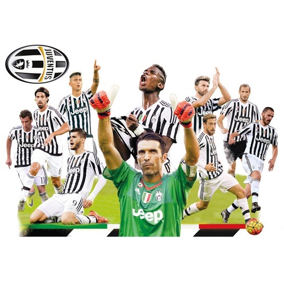 Väggdekorer - Buffon And Team - Juventus