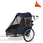 Wike - Cykelvagn Dubbel Premium (jogging + Stroller) - Svart