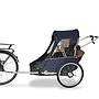 Wike - Cykelvagn Dubbel Premium (jogging + Stroller) - Svart