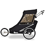 Wike - Cykelvagn Large Speciella Behov (jogging + Stroller) - Röd/Svart