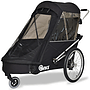 Wike - Cykelvagn Large Speciella Behov (jogging + Stroller) - Röd/Svart