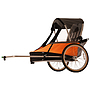 Wike - Cykelvagn Dubbel - Orange/Grey