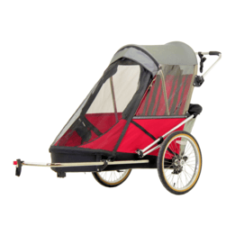 Wike - Cykelvagn Large Speciella Behov - Red/Black