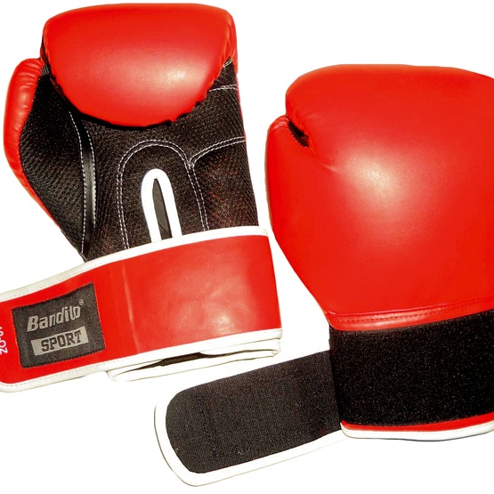 Bandito Sport Boxningshandske Svart/Röd 8 Uz