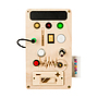 Woobiboo Busy Toy Electronic Led Panel - Natur