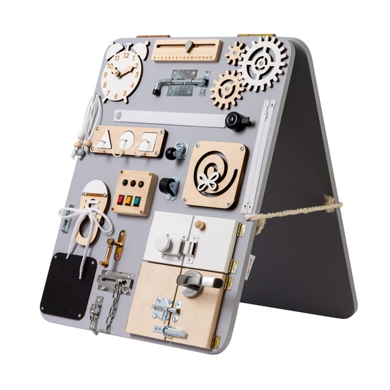 Woobiboo Woobiboard Plus Standing - Grå Med Natur